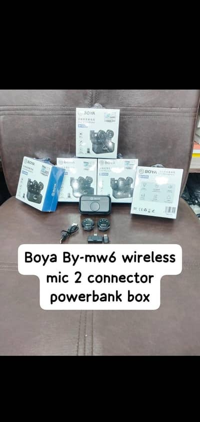 boya mw6 wireless mic