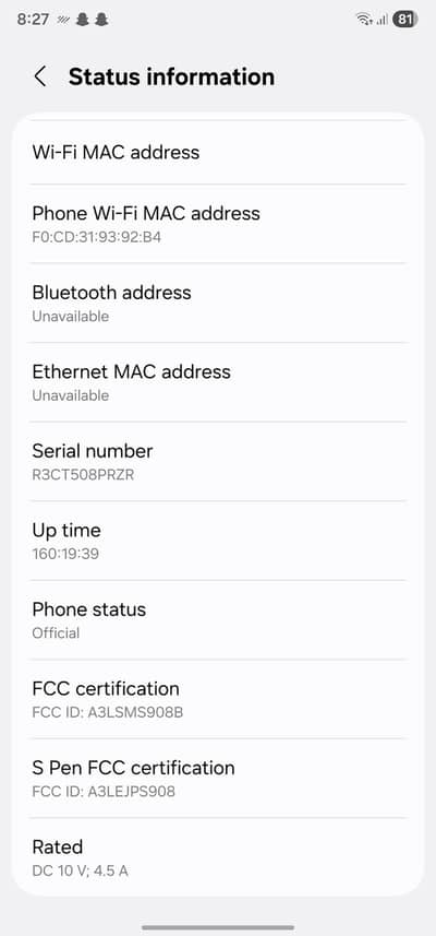 Samsung s22 ultra 12 256 gb see description