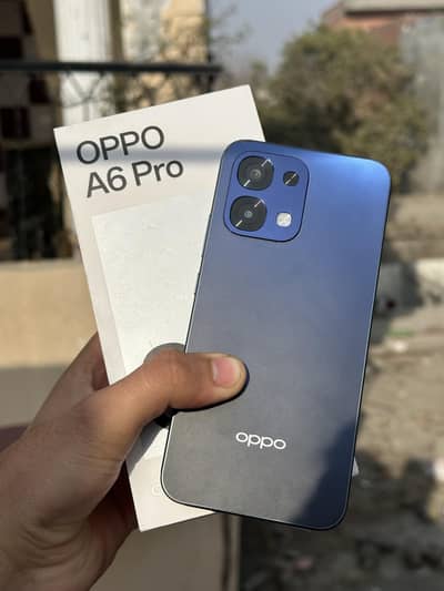 Oppo A6 Pro | 8/256 | 10 months Warranty| PTA Approved