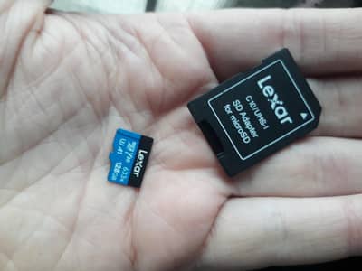 128 GB Lexar SD card | new condition