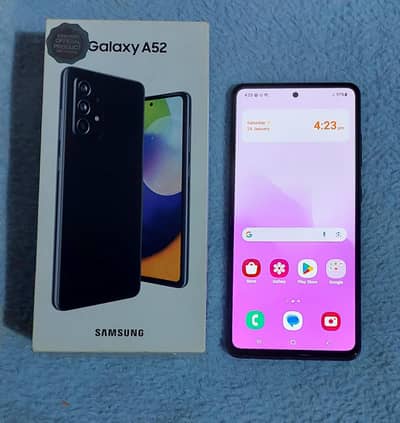 Samsung A52 Full Box ( 8/128)