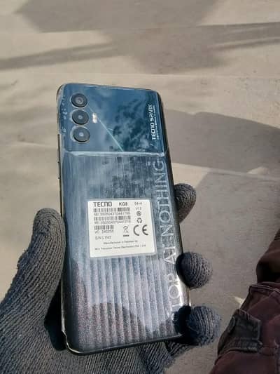 tecno spark 8pro with box