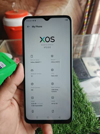 infinx smart 7 4gb ram 64gb room