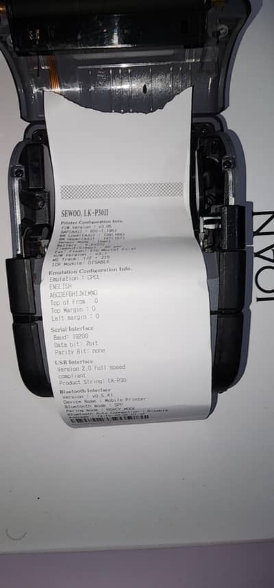 Sewoo Bluetooth printer