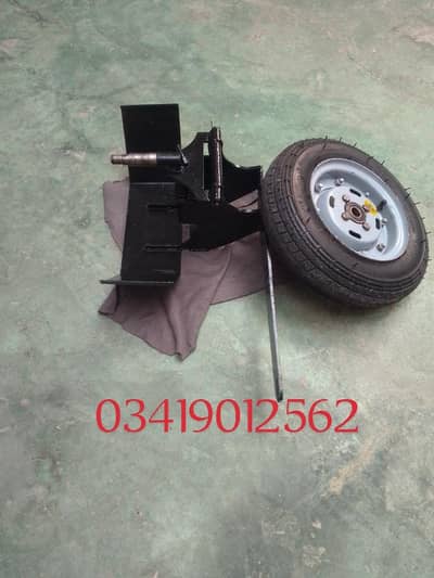 70 CC Bike Side Wheels