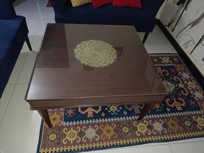Sofa set with table for sale