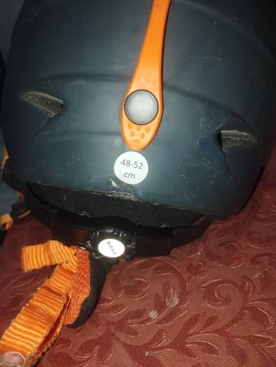Used helmet