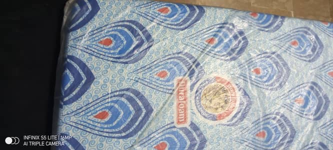 Showroom newly bed with mattress for sale