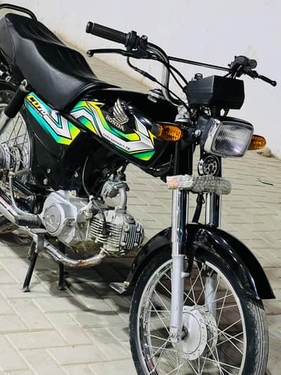 Honda CD 70 2023 Good condition