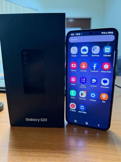 Samsung S23 Black 8gb 128gb physical esim USA Non PTA 10/10 with box