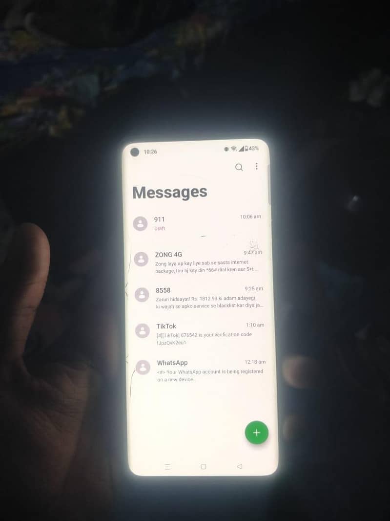 One plus 8 single sim 2