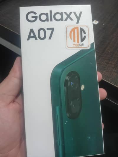 Samsung A07 only few day's use