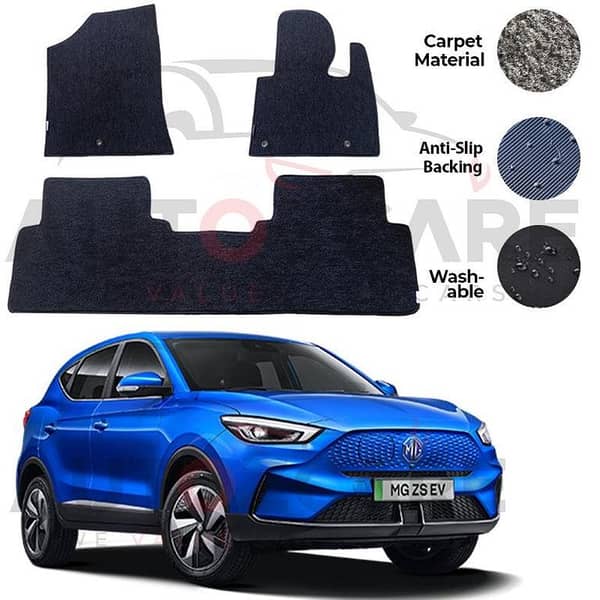 MG ZS EV Genuine Fitting Carpet Floor Mat 3PCS - Model 2021-2025