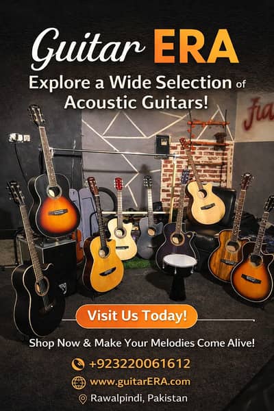 Guitar | Guitar For Sale | COD All Pakistan | Acuostic Guitar