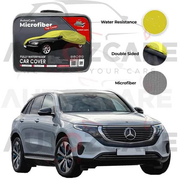 Mercedes EQC400 4Matic Microfiber Car Top Cover - Model 2019-2025