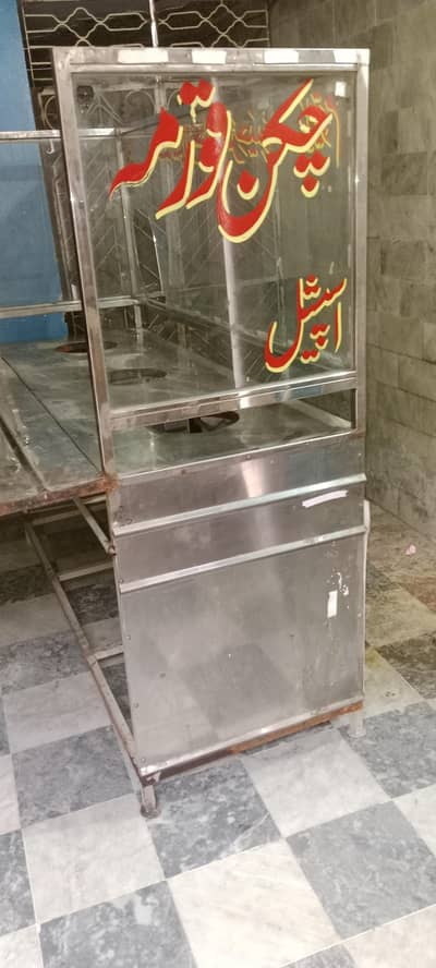 Hotel counter for  urgent sale 3 burner counter