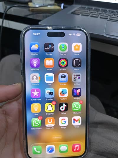 iphone 14 pro max jv 10/10 scratch less phone