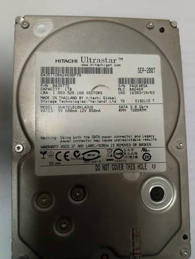 1 TB external Hard far sale Health 100%