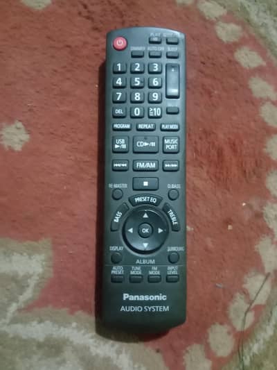 Panasonic deck remote