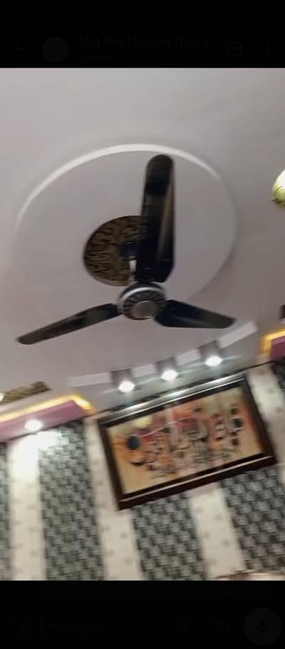 3 ceiling Fans