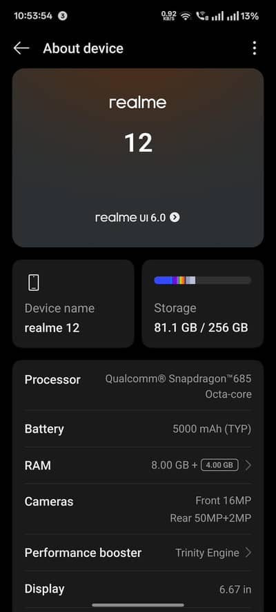realme 12 good price