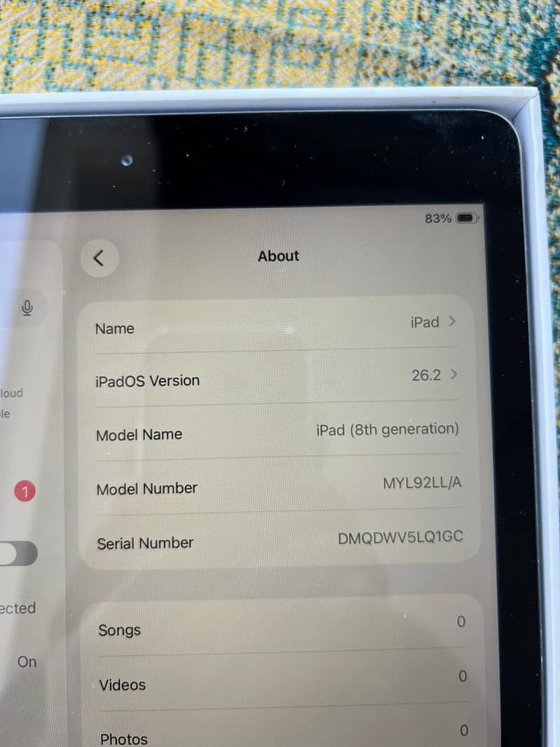 ipad 8th generation 1