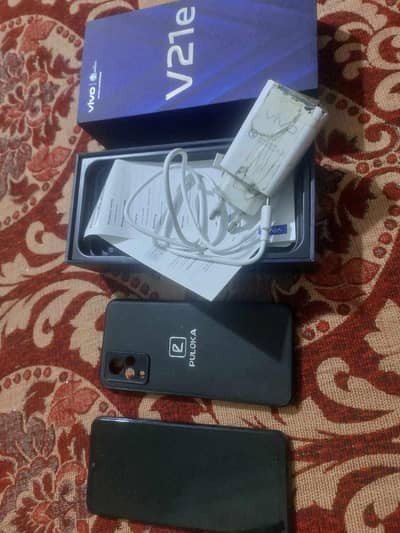 Vivo V21e 8+128GB with box Official Approved