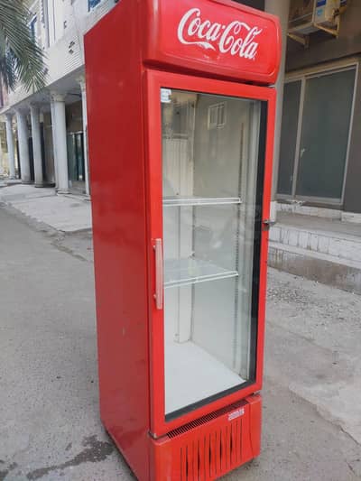 coke chiller 400 liter total original good