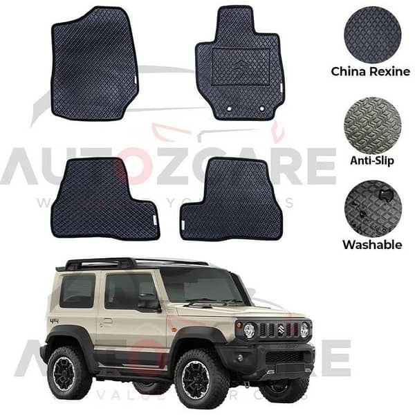 Suzuki Jimny China Rexine Floor Mat 4PCS - Model 2019-2025