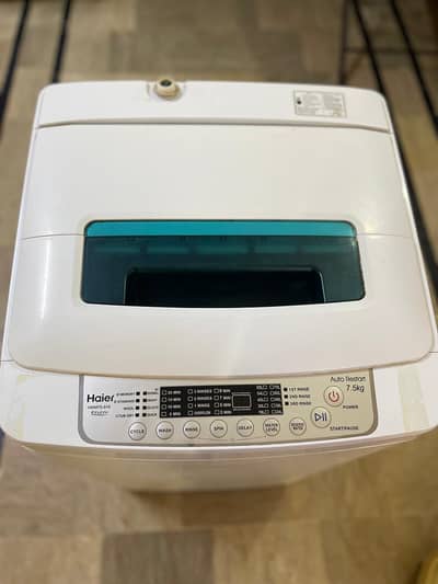 haier 7.5 kg automatic machine