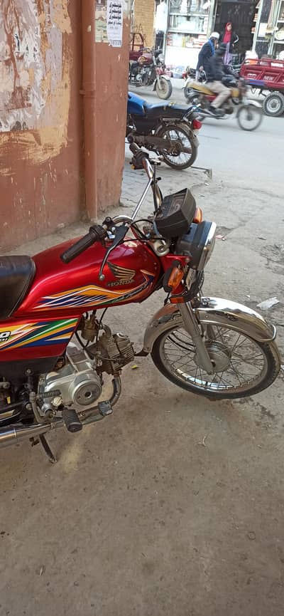 Honda 70cc 2020 model all punjab number