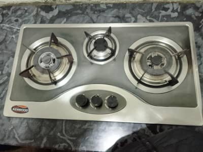 automatic stove 3 burner for sell sell urgent