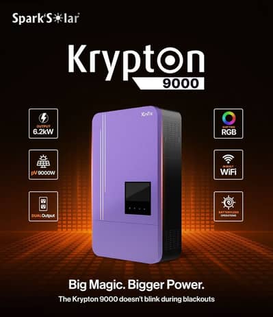 Knox Inverter 6kw pv9000 krypton 9000 6.2kw