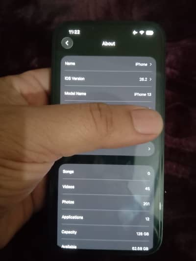 iPhone 13 Jv ( 128 GB ) Sim Time