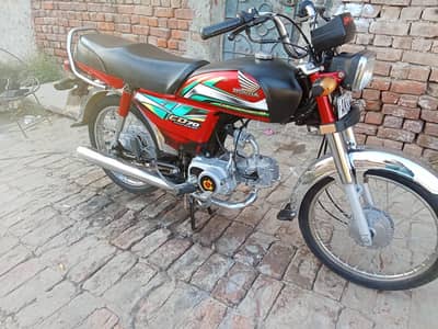 Honda cd 70 fresh condition Punjab numbet