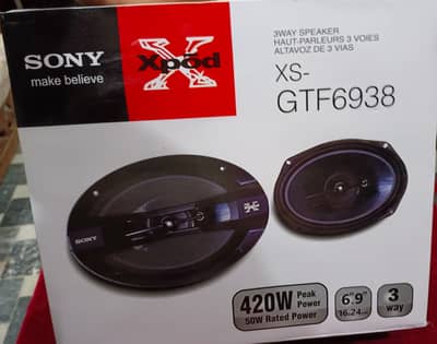 Sony Original Two-Way Car Woofers – Powerful Bass & Clear Sound