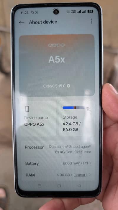 brand new oppo A5 x 4 GB 64GB