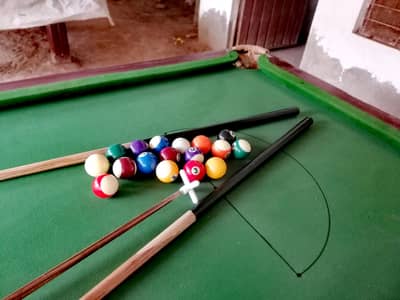 snooker table for sale location Sargodha. 0345