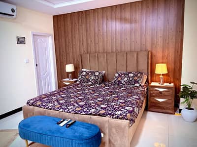 Par day One bed furnished apartment available for rent in Islamabad