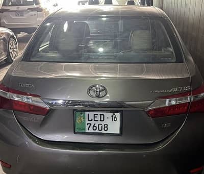 Toyota corolla altis 2016 model 1600cc
