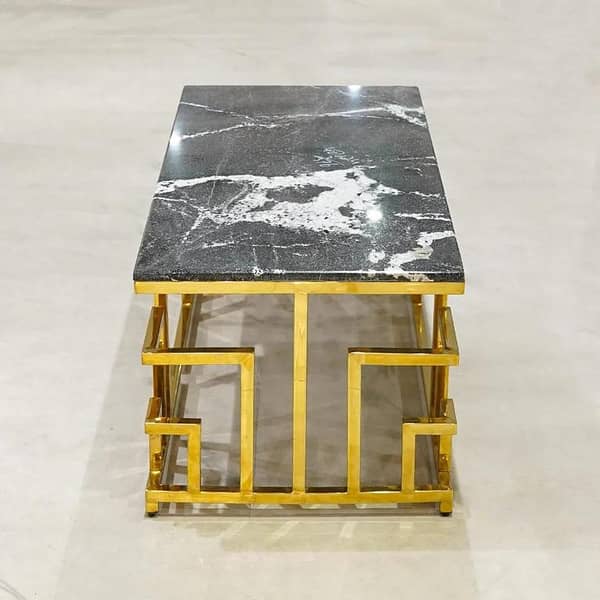 A Bold Fusion of Modern Geometry, Luxury Craftsmanship, and Timeless Statement Design center table