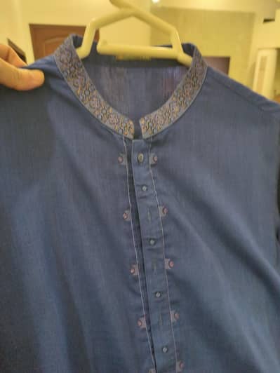 Two suits.  Junaid Jamshed, size 18