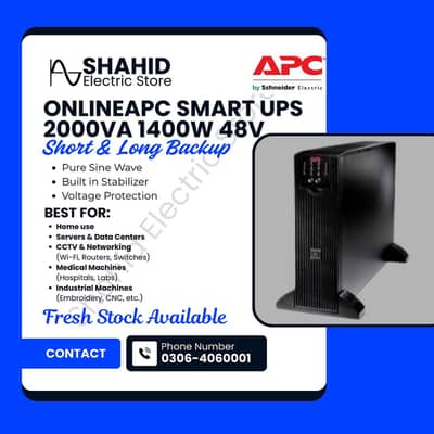 APC Smart UPS Online SURT2000XLI