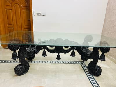 8-Seater Sheesham Wood Dining Table