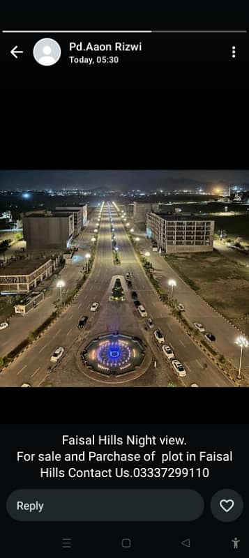 Faisal Hills 1 Kanal Plot Available For Sale