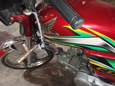 I am selling my baik is 22model honda cd 70