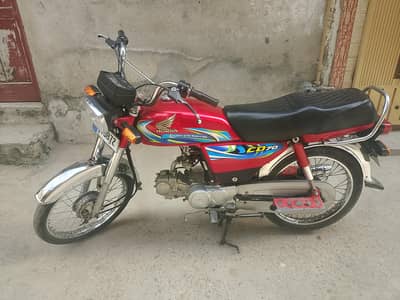 Honda CD 70 new condition 2024 model Islamabad no.