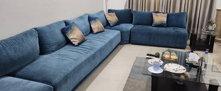 L shape sofa in a very good condition
