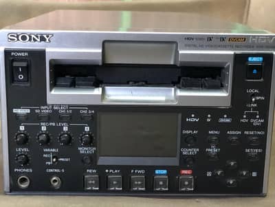 Sony Professional HDV/DVCAM Video Recorder Deck HVR-1500- 10/10 Cond