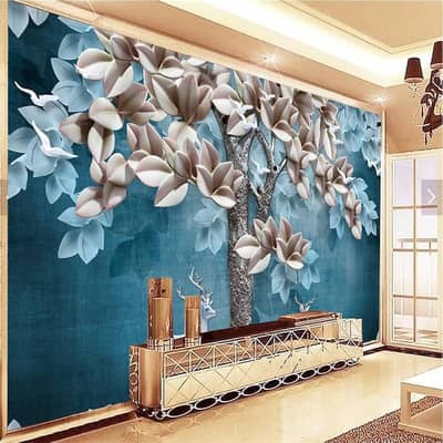 Wallpaper for room-3D wall paper-Glass frosted paper-Glass Paper